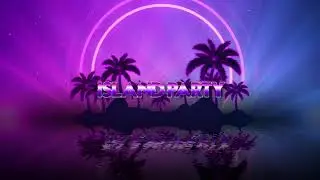 Tropical Island Party Opener - DaVinci Resolve