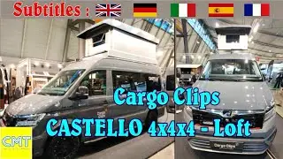 Cargo Clips Modular Campervans -  CASTELLO 4x4x4 Loft - CMT Stuttgart, 2023 (86)