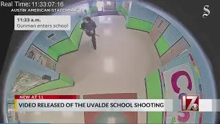 Video released of Uvalde school shooter entering Robb Elementary