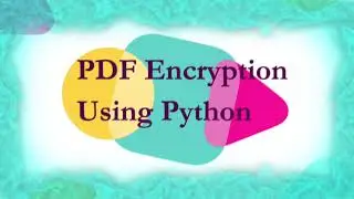 PDF Encryption using Python 😎😎😎| Give Password to PDF File by Python Programming  | JAcademy