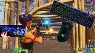HyperX Alloy Origins ASMR 🤩 Red Switches Chill ASMR Keyboard 😴Tilted ZoneWars Gameplay!