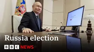 Vladimir Putin seeks fifth term as Russian President as election enters final day | BBC News