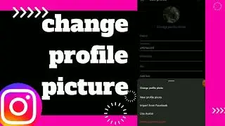 How To change profile picture  On Instagram App 2022