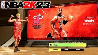 RARE DWYANE WADE "FLASH" BUILD ON NBA 2K23 (EASTER EGG BUILDS)