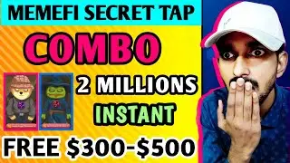 😎 Memefi Secret Combo | Memefi Secret Code | Memefi Secret Reward Combo | Memefi Secret Tap Combo