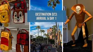 Destination D23: First day, Hollywood, Shopping Spree, and Plausible Impossible