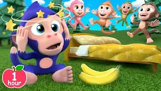 Five Little Monkeys (Farm Version) +More Lalafun Nursery Rhymes & Kids Songs