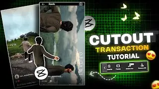 CUTOUT TRANSITION IN CAPCUT TAMIL |Trending Reels Video Editing | Capcut Video Editing Tamil 