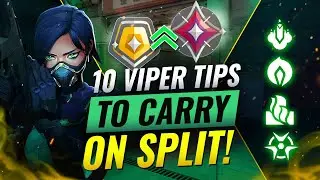 NEVER LOSE On Split Again With VIPER! - Valorant Agent Guide