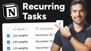 Notion FINALLY Made Recurring Tasks Work.