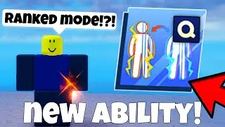 i Played  the NEW BLADE BALL UPDATE EARLY!.. (RANKED MODE+ NEW SWAP ABILITY!)