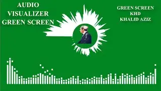 AUDIO VISUALIZER GREEN SCREEN