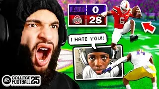 I FINALLY HUMBLED ANGEL AND BEAT HIM 28-0... AM I THE BEST CFB PLAYER????