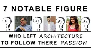 7 Indian Architect Who Quits & Now they are Celebrity