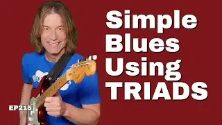 Easy blues soloing using TRIADS as a Framework