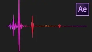 Audio Waveform Visualization Effect After Effects