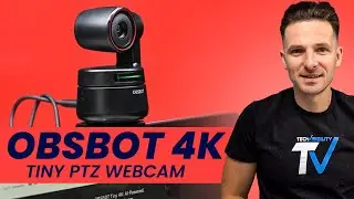 OBSBOT 4K Tiny PTZ Camera Unboxing Review and Comparison To Logitech Brio 4K