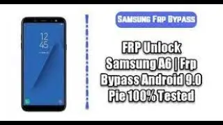 Cómo Quitar Cuenta Google Samsung A600A / Samsung Galaxy A6 Android 9 Sin PC | FRP Bypass