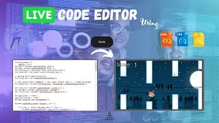 Live Code Editor App Using HTML CSS JavaScript | Codepen Clone