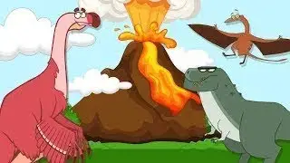 Dinosaur | The Terrifying Truth Behind Dinosaurs | A Fun Cartoon for Kids