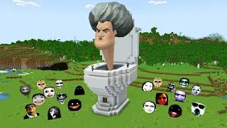 Skibidi Toilet Scary Teacher 3D House With 100 Nextbots in Minecraft - Gameplay - Coffin Meme