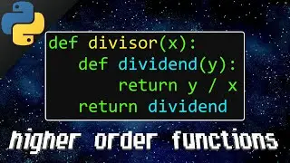 Python higher order functions 👑