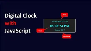 Digital Clock with JavaScript