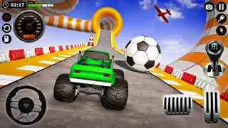 Superhero Mega Ramp Stunts - Monster Truck Racing - Android Gameplay