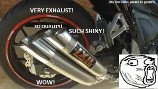 2013 Honda CBR500R Exhaust: Ixil Hyperlow L3X!