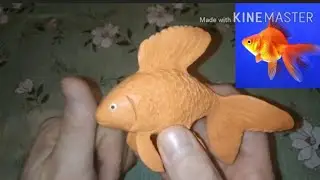 Золотая Рыбка 🐠Из Пластилина 😉