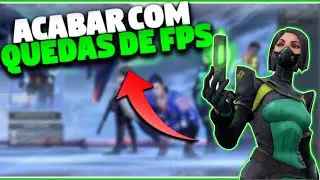 COMO ACABAR COM AS QUEDAS DE FPS DO VALORANT ( Como Diminuir as Quedas de FPS do Valorant )