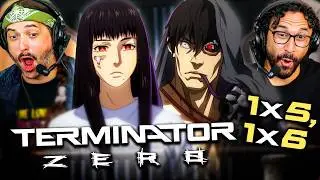 TERMINATOR ZERO Episode 5 & 6 REACTION!! 1x5 & 1x6 Breakdown & Review | Netflix Anime TV Series