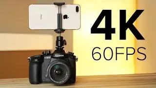 iPhone 8 Plus vs GH5 Pro - 4K 60FPS Comparison