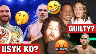 THE MMA GURU RAGES at CHAT, PREDICTS FURY VS. USYK, ROASTS PAT BARRY, TALKS ALEX PEREIRA and MORE