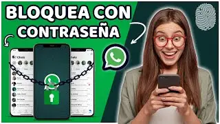 Como BLOQUEAR tu WhatsApp con HUELLA o CONTRASEÑA | Sin Aplicaciones | Super fácil.