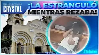 VIDEO: Sujeto asalta a mujer mientras rezaba | Noticias con Crystal Mendivil