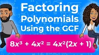 How to Factor Polynomials Using the GCF | Factoring out Greatest Common Factor | Partners in Prime