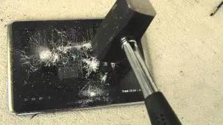 Samsung Galaxy Note 10.1 - Hammer Drop Test