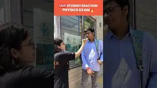 Live Student Reaction 🤯 | CBSE Class 12 Physics 🔥 