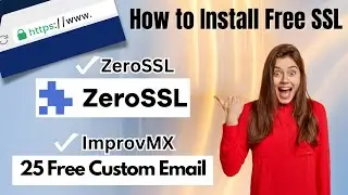 How to create Free Custom Email for domain and Free SSl for website using ZeroSSL | profreehost ssl