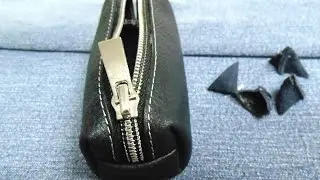 Шьём за 30 минут женскую сумочку для мелочей (пенал) / Making women's handbag for small items