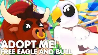 🤩HOW TO GET FREE NEW EAGLE AND BULL PETS IN ADOPT ME!🌸4TH OF JULY PETS! ALL LEAKES! ROBLOX