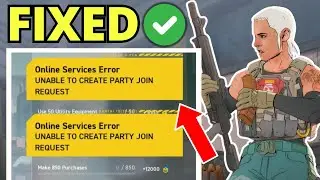 Fix Online Service Error On Spectre Divide | Unable To Create party Join Request