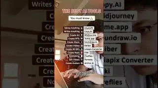 The best AI Tools you must know
