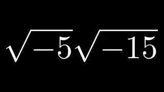 How to Multiply Two Numbers with Negative Signs inside the Square Roots