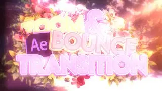 zoom in/out and bounce transitions | after effects