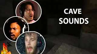 Gamers Reaction to Minecraft Cave Sounds!