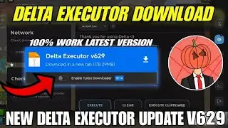 Delta Executor Mobile New Update V629 ! Delta Atualizado | Delta Executor Download Mediafire