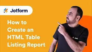 How to Create an HTML Table Listing Report