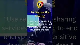 Master Cybersecurity with These Game-Changing Tips! 🔐💻  #Cybersecurity #OnlineSafety #TechTips
